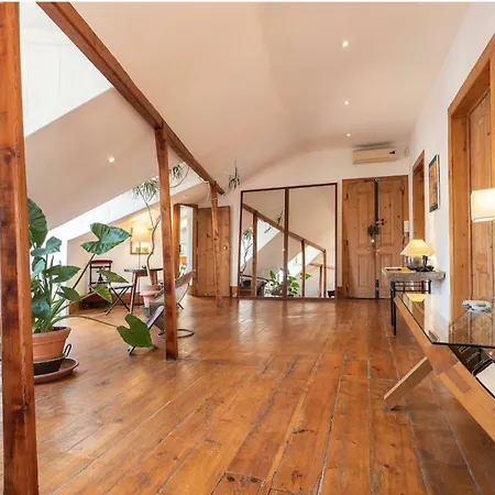 Charming Sunny Penthouse Lejlighed