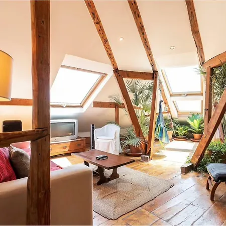 アパート Charming Sunny Penthouse *